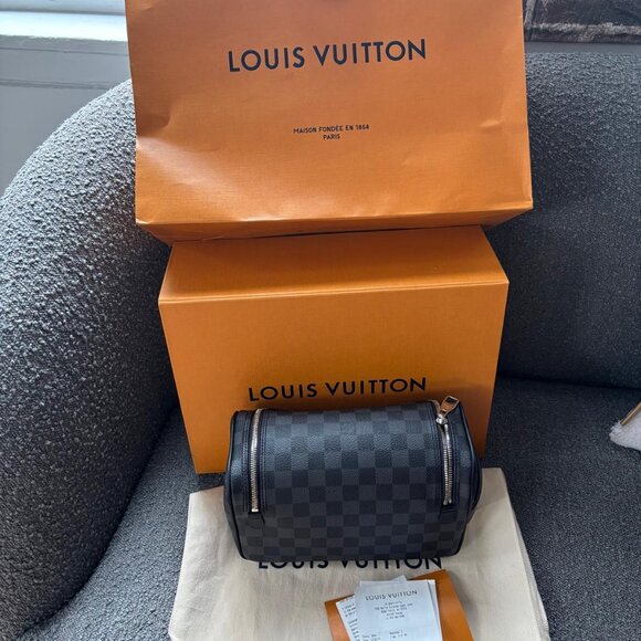 BRAND NEW - LOUIS VUITTON Dopp Kit Toilet Pouch - Picture 12 of 12